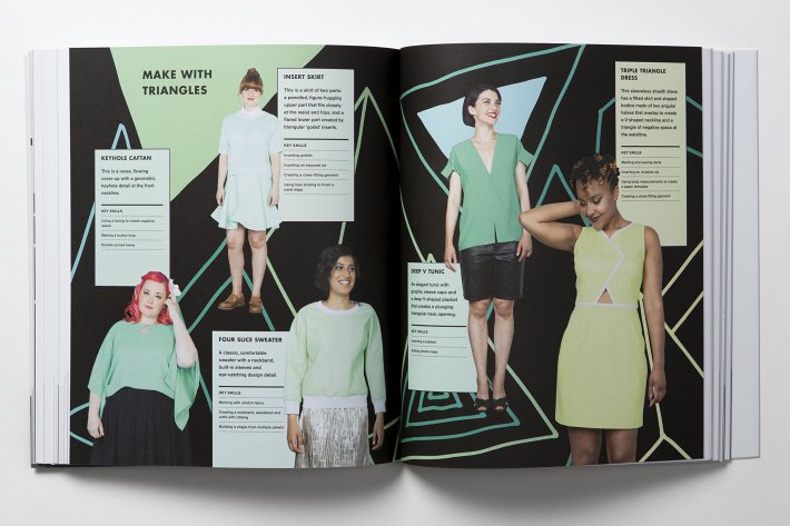 Make with triangles spread